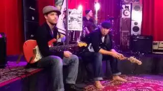 Robbie Hill & The Blue 62s European tour day2 tv studio Leeuwarden