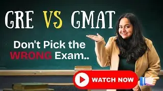 GRE Vs GMAT: Which One Is RIGHT For YOU? Which One is Easier? Confusion SOLVED #gmatvsgre #mbaabroad