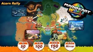 Let's Play Mario Kart World Ep. 14 - 150cc Acorn Rally w/Peepa