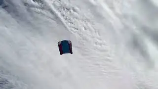 2021-10-17 Shoreline Kite Park, Mountain View, CA, 1.4 scale Ram Air Pocket Sled
