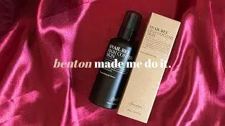 BENTON COSMETICS | SNAIL BEE HIGH CONTENT SKIN | UNBOXING | FIRST IMPRESSION