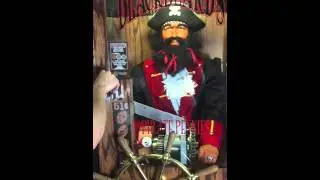 Blackbeard's Interactive Penny Crushing Souvenir Machine