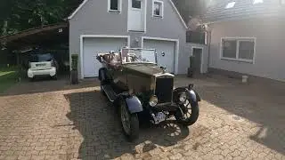 1926 Morris Cowley Flatnose cold start
