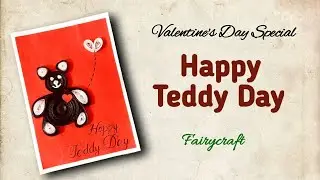 Teddy Day Special Card|Valentine's Day Special Card|Card for Valentine's Week