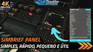 TUTORIAL: Simbrief Panel - plano de voo dentro do simulador / EP192