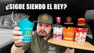 Which ice cream is better? | McDonald's vs Burger King vs KFC vs Popeyes 🍦🥶🤔