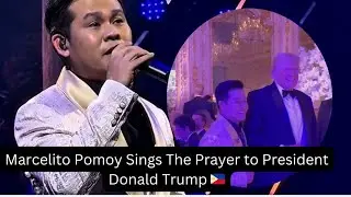 Marcelito Pomoy NYE Sings &ldquo;The Prayer&rdquo; to the US President 🇺🇸 | Happy New Year USA & World!