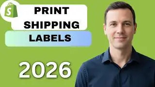 Как распечатать почтовые этикетки в Shopify (полное руководство 2026 г.)