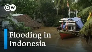 Indonesia floods: First came the tsunami, then came the rain | DW News