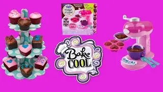 Making REAL Brownies & Cupcakes with the Bake Cool Magic Mixer!!