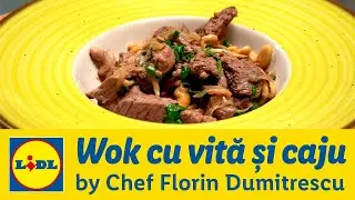 Wok de vita si caju • Gateste cu Chef Florin Dumitrescu