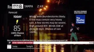 Severe Weather Local on the 8s - Tampa, FL - May 24, 2017