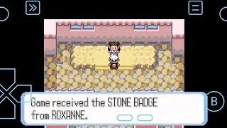 I Defeated Rock type gym leader Roxanne in Pokemon Ruby by The Game World 
