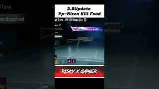 Bgmi 3.8Update Ultimate Pp-19 Bizon Kill Effect🧐🔥 || Pubg Upcoming Spectral Byte Pp-19 Look🗿#shorts