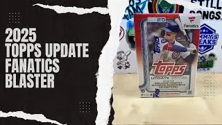Эксклюзивное открытие бластера 2025 Topps Update Fanatics - фольгированные карточки с логотипом T...