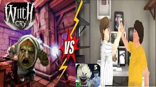 Witch Cry Escape Ending vs Ice Scream 5 Escape Ending || IOS Gameplay