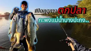 เปิดฤดูกาลตกกะพงแม่น้ำบางปะกงสุดมันส์กับไต๋เปรี้ยวบ้านโพธิ์!!