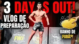 VLOG Jap&atilde;o: Faltam 3 dias! Esfolia&ccedil;&atilde;o com fub&aacute; e os &uacute;ltimos ajustes no shape.