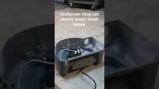 Craftsman Shop Vac Brush Failure #diy