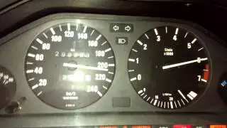 BMW E30 M54B30 acceleration 0-240