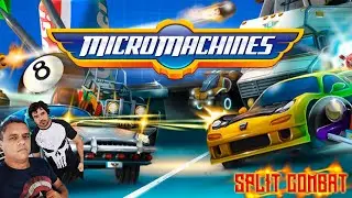 Split Combat - Micro Machines World Series - (PC Gameplay)