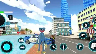 Poppy Rope Hero Game 3D - Poppy Spider Rope Hero Android gameplay