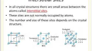 MATE 210 Topic 3: Material Structures Part 4