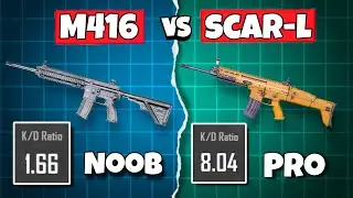 M416 против Scar-L: что лучше? — Сравнение оружия PUBG Mobile BGMI — GG Bro