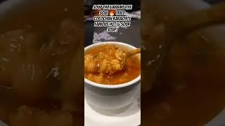 Hot & Sour Soup Taste Test at Cocochan Karachi 🍜 | Best Pan-Asian Soup! #youtubeshorts