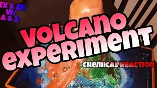 VOLCANO EXPERIMENT: Chemical reaction to a Christ like reaction