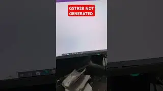 GSTR 2B Not Generated Solution this problem #gst #gstr2b #onlineseller