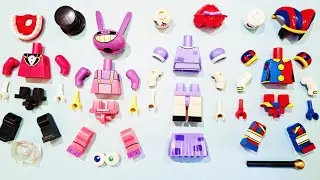 Кастомная модель LEGO &laquo;Удивительный цифровой цирк&raquo; | Помни и друзья | Неофициальная модель LEGO