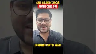 SBI Clerk 2025 Admit Card Out 🔥 #selectionwalizid #education #bankexams #ankushlamba