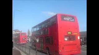Londyn - Linia 340 - Harrow Bus Station - Edgware Bus Station - Dennis Trident 2 -
