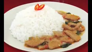 Tom Yam Kung Fried Rice & Grilled Pork Basil Rice
