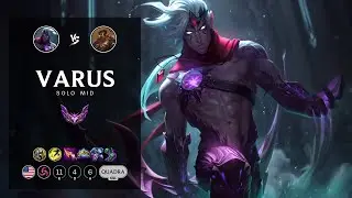 Varus Mid vs Viktor - NA Master Patch 12.13