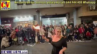 Cabalgata de reyes 2023 en Benidorm Calle Ruzafa