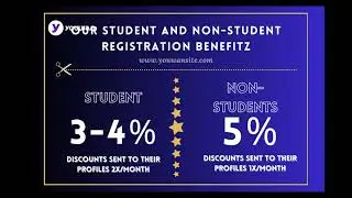 Student and Non-Student member Registrations benefits! Go YouWan