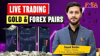 GOLD, FOREX & CRYPTO Pairs | New York Live Session Today with SYED HAIDER
