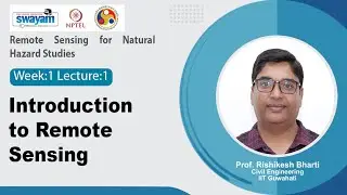 Lecture 1: Introduction to Remote Sensing