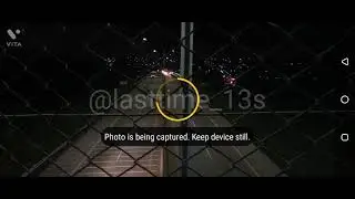 Mengambil foto dengan mode Light trail menggunakan FV-5 Lite.