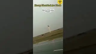 High voltage ⚡💥💥 Earth fault #electrical #electricalengineering #highvoltage #shortcircuit #