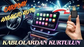 ARABANIZI KABLOLARDAN KURTARIN | BINIZE KABLOSUZ CARPLAY VE ANDROID AUTO