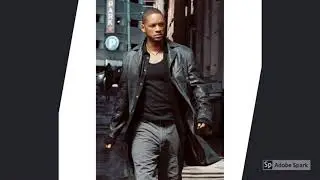I ROBOT WILL SMITH DEL SPOONER LEATHER COAT | BLACK LONG COAT