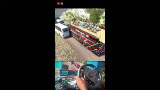 ETS 2 dangerous roads,ets2 dangerous road,ets2 dangerous part 2 #shorts#automobile