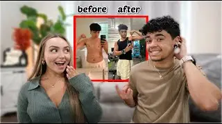 REACTING TO MY PRE T PHOTOS... *exposing myself*