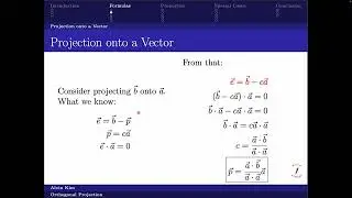 Orthogonal Projection