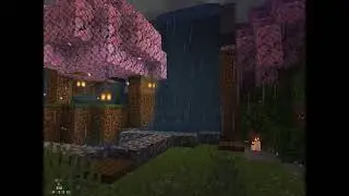 Calm waterfall| Minecraft nature sounds