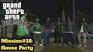 GTA San Andreas Walkthrough Mission-house party Android gameplay