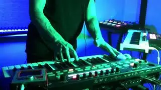 RC-505  and MC-101 Live Looping - Ambient Piano and Violin